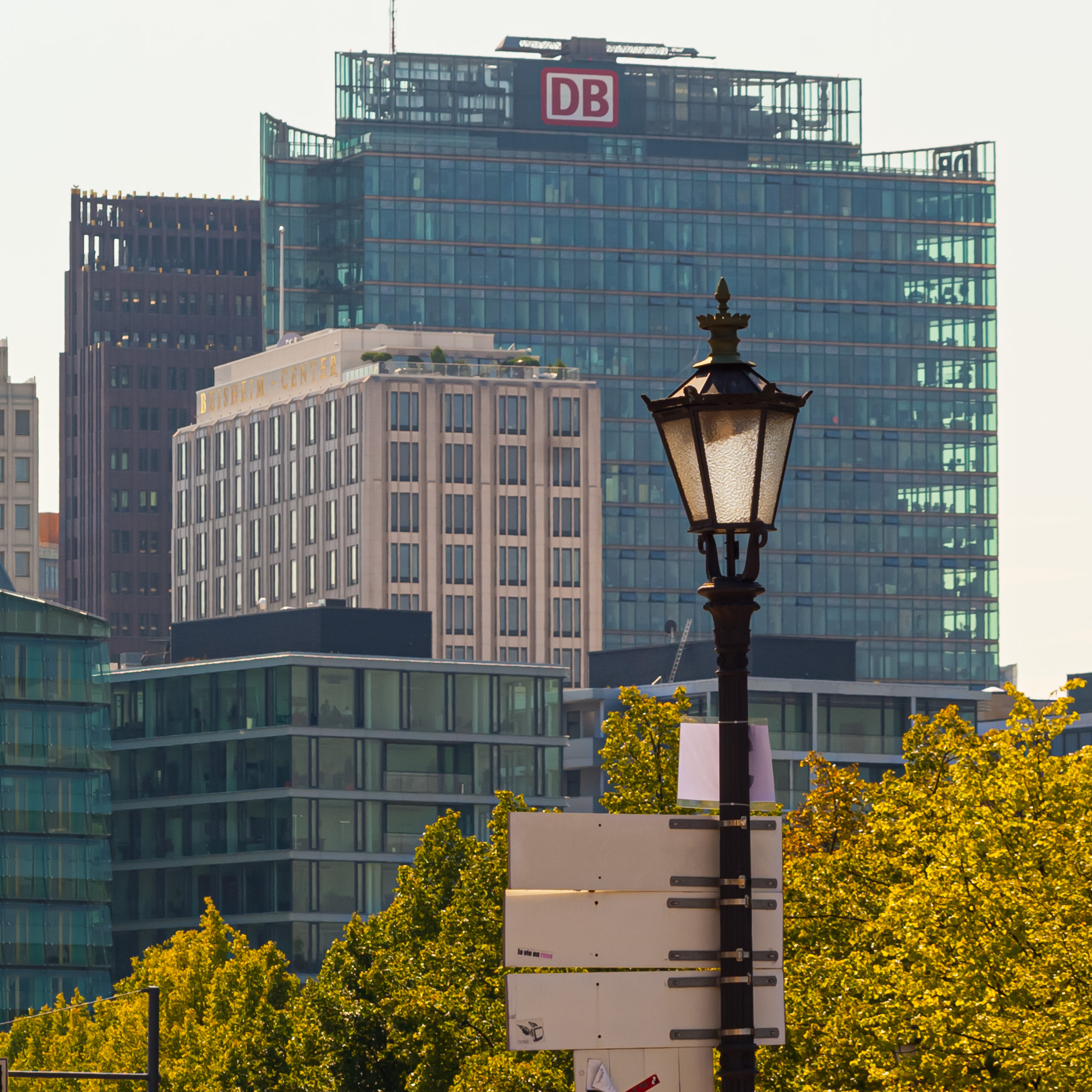 Berlin - View of the Potsdamer Platz district
