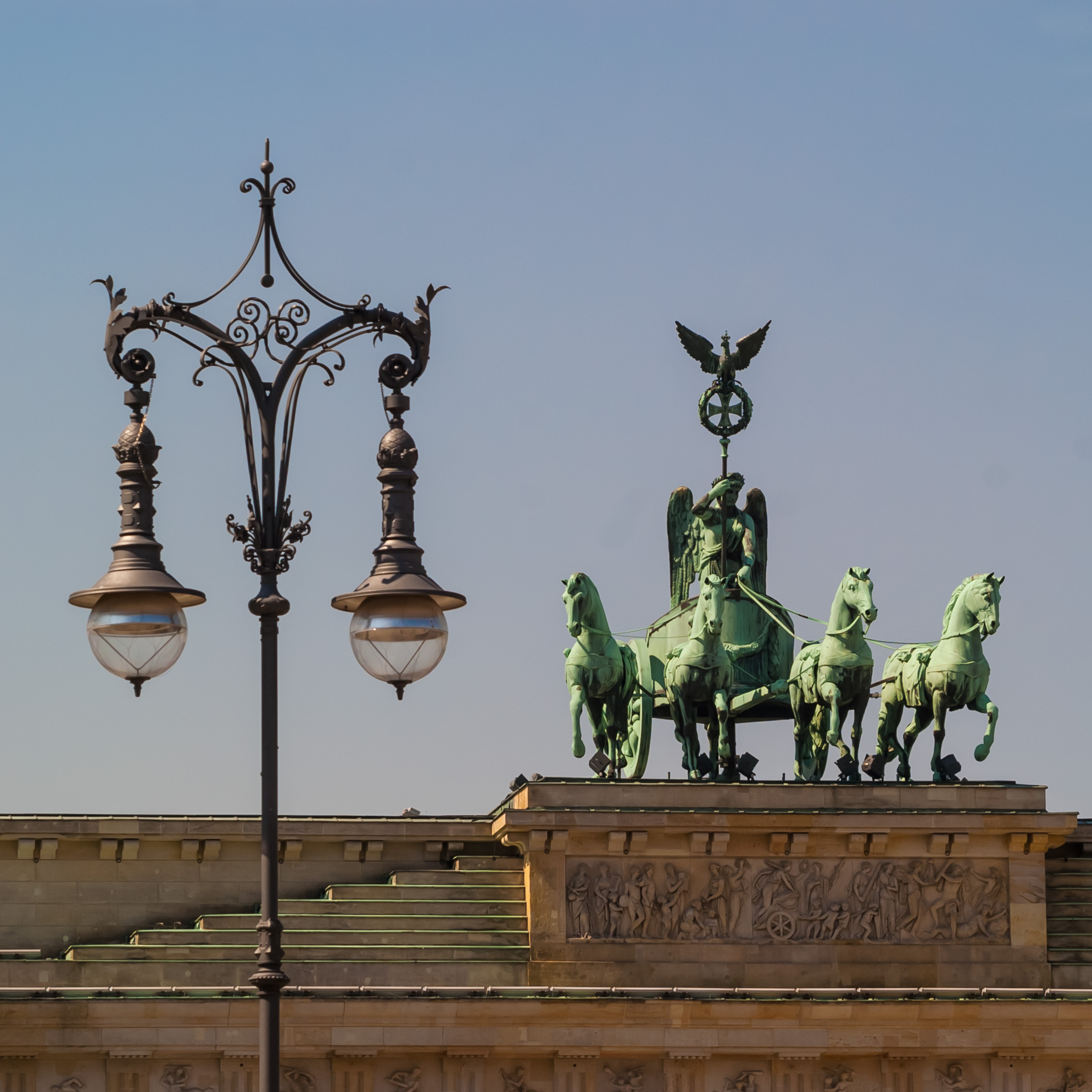 Berlin - Quadriga on the Brandenburg Gate