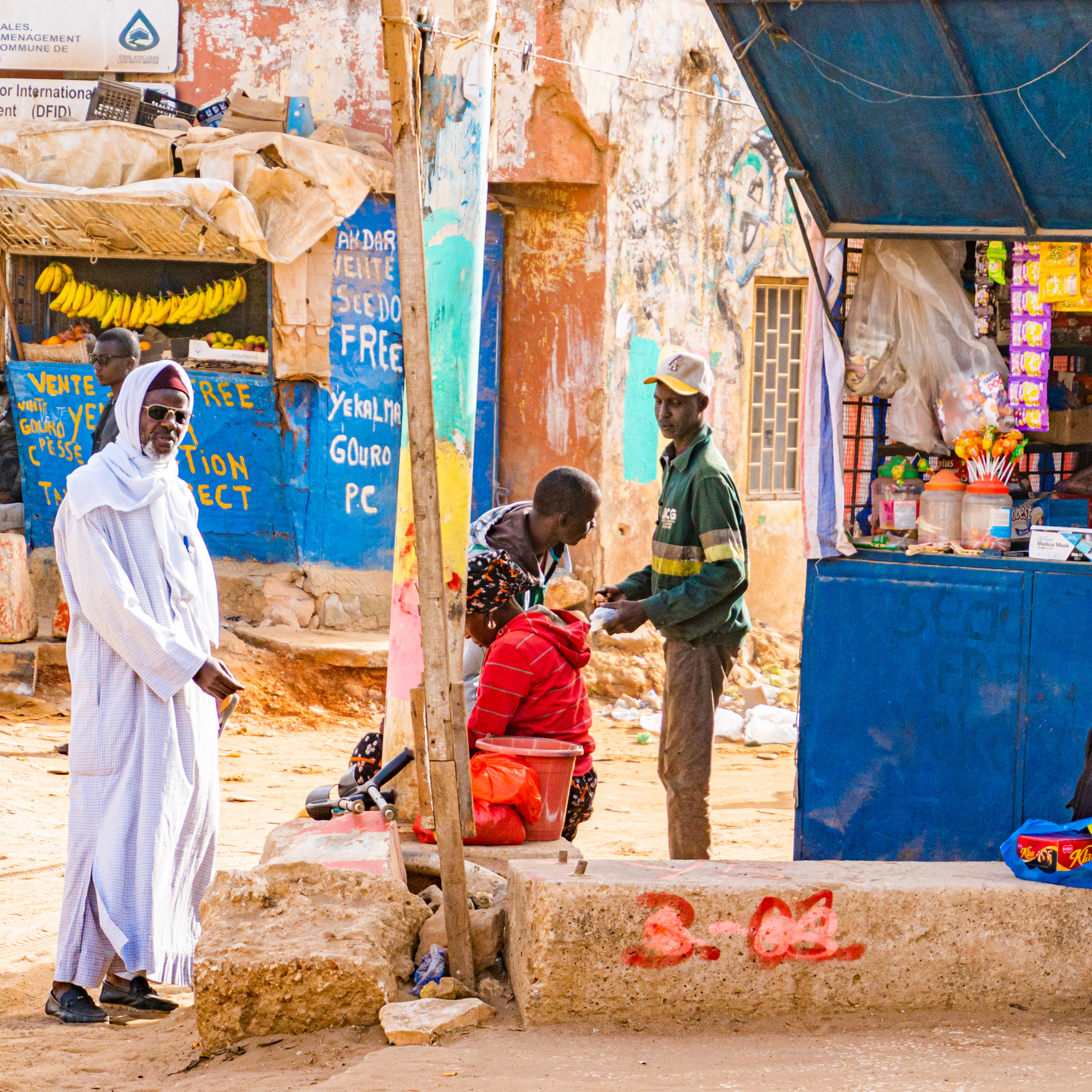 Street scene in Dakar