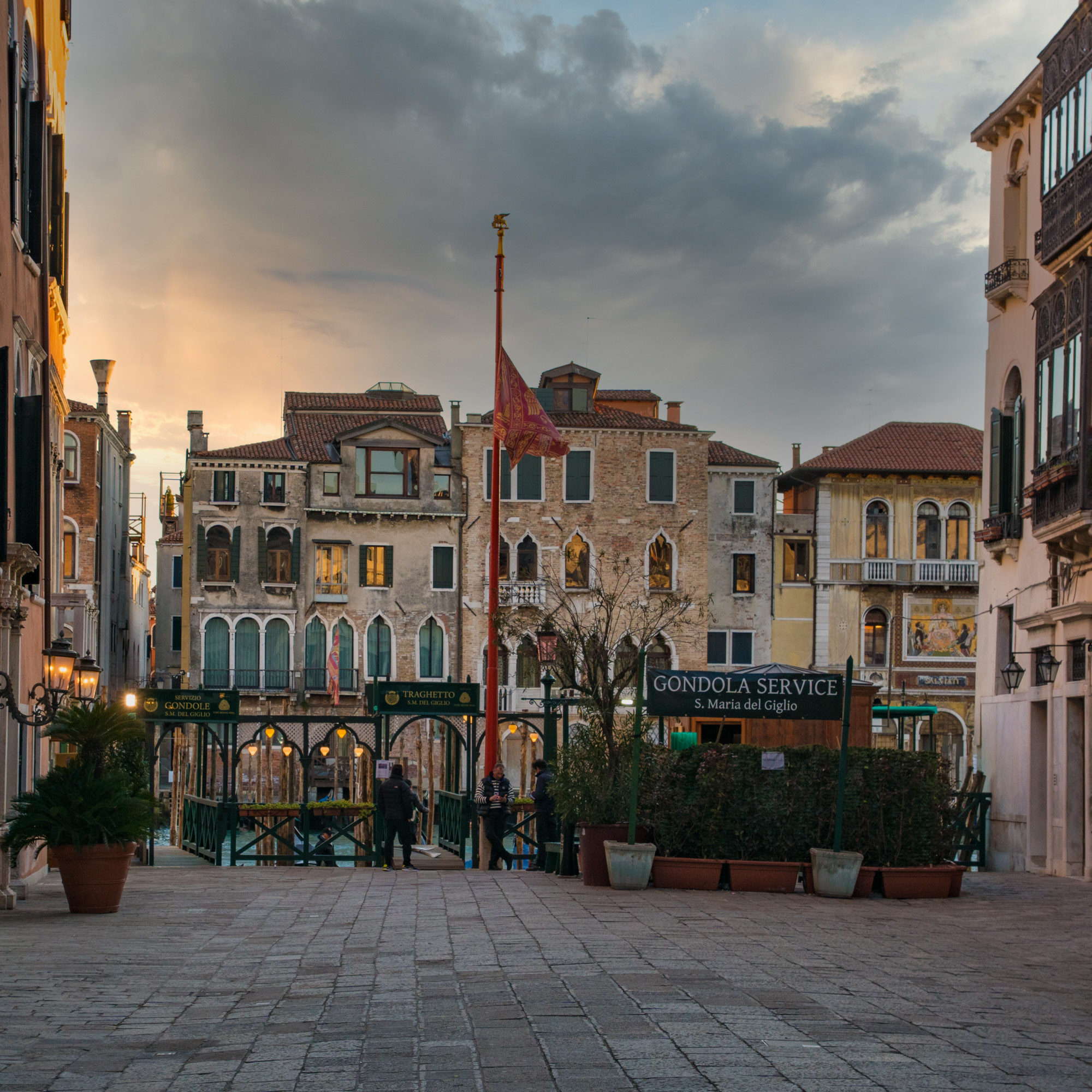 Town houses in Venice